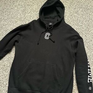 Black Overtime Hoodie